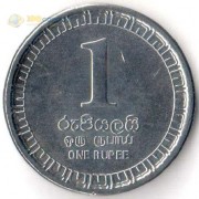 Шри-Ланка 2017 1 рупия