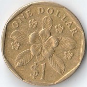 Сингапур 1995 1 доллар