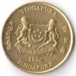 Сингапур 1992-2012 5 центов Монстера деликатесная