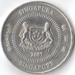 Сингапур 1992-2012 50 центов