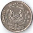 Сингапур 2011 10 центов