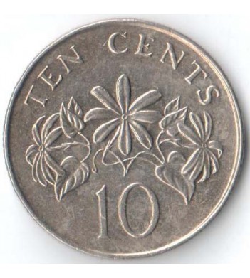 Сингапур 2011 10 центов