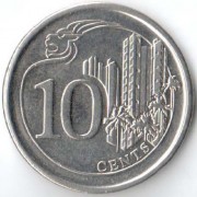 Сингапур 2013 10 центов