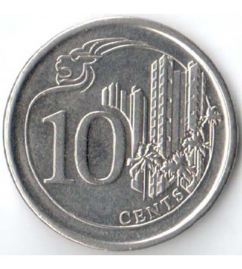 Сингапур 2013 10 центов
