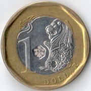 Сингапур 2013 1 доллар