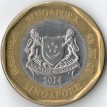 Сингапур 2014 1 доллар