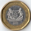 Сингапур 2015 1 доллар