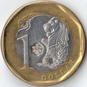Сингапур 2015 1 доллар