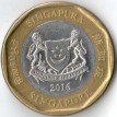 Сингапур 2016 1 доллар