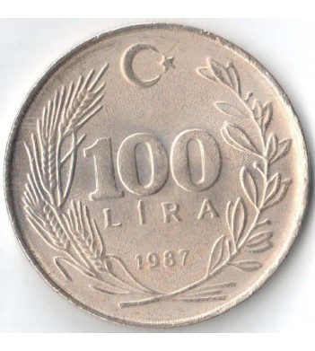 Турция 1987 100 лир