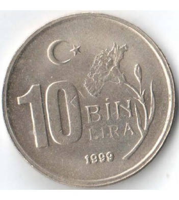Турция 1999 10000 лир