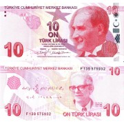 Турция бона (223f) 10 лир 2009 Турция бона (223f) 10 лир 2009