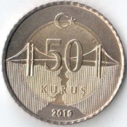 Турция 2019 50 куруш