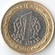 Турция 2022 1 лира