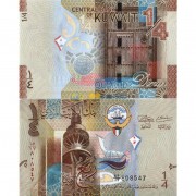 Кувейт бона 1/4 динара 2014 Кувейт бона 1/4 динара 2014