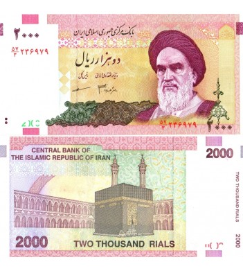 Иран бона (144b) 2000 риалов 2005