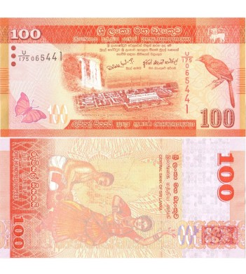 Шри-Ланка бона 100 рупий 2010