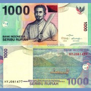 Индонезия бона (141k) 1000 рупий 2011 Индонезия бона (141k) 1000 рупий 2011