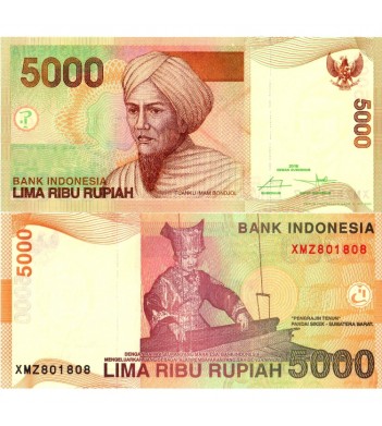 Индонезия бона 5000 рупий 2016