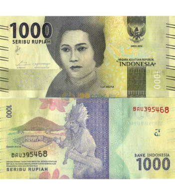 Индонезия бона (154) 1000 рупий 2016