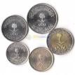 Саудовская Аравия 1987-2010 набор 5 монет
