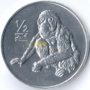 Северная Корея 2002 1/2 чона Орангутан Северная Корея 2002 1/2 чона Орангутан