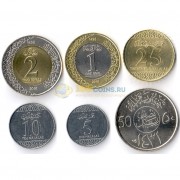 Саудовская Аравия 2016 набор 6 монет