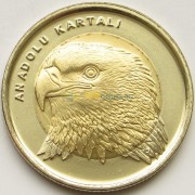 Турция 2014 1 лира Орел