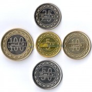 Бахрейн набор 5 монет 2002-2012