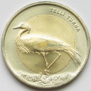 Турция 2013 1 лира Журавль
