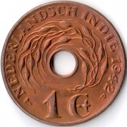 Индия Нидерландская 1937-1945 1 цент