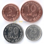 Катар 2016 набор 4 монеты Катар 2016 набор 4 монеты