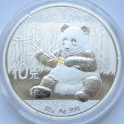 Китай 2017 10 юаней Панда серебро Китай 2017 10 юаней Панда серебро