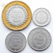 Камбоджа набор 4 монеты