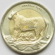 Турция 2012 1 лира Леопард