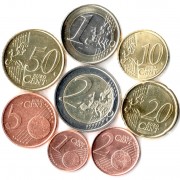 Люксембург Набор 8 монет евро 2002 (1-50 центов, 1-2 евро)