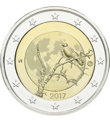 Финляндия 2017 2 евро Природа Финляндии