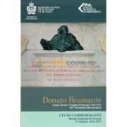 Сан-Марино 2015 2 евро Донато Браманте Сан-Марино 2015 2 евро Донато Браманте