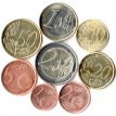 Бельгия Набор 8 монет евро 1999-2015 (1-50 центов, 1-2 евро)
