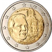 Люксембург 2008 2 евро Замок Берг