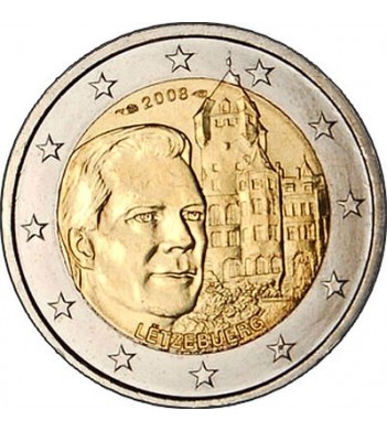 Люксембург 2008 2 евро Замок Берг