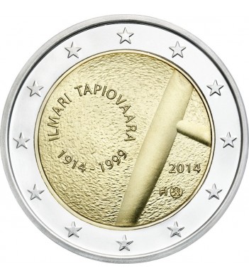 Финляндия 2014 2 евро 100 лет Илмари Тапиоваара