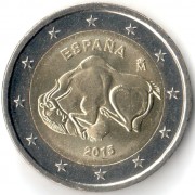 Испания 2015 2 евро Пещера Альтамира