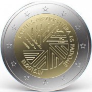 Латвия 2015 2 евро Председательство в Совете ЕС