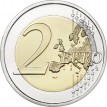 Финляндия 2015 2 евро 150 лет Аксели Галлен-Каллела