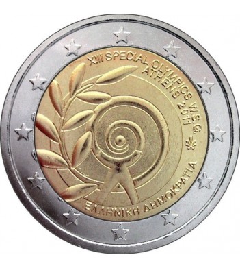 Греция 2011 2 евро Специальные Олимпийские игры