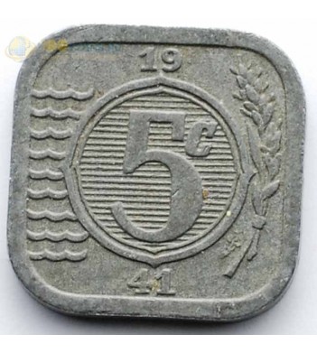 Нидерланды 1942 5 центов (цинк)