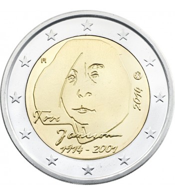 Финляндия 2014 2 евро Туве Янссон