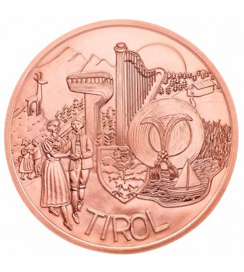 Австрия 2014 10 евро Тироль