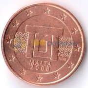 Мальта 2008 1 цент